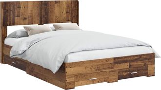 vidaXL Estructura De Cama Con Almacenamiento Y Cabecero Vidaxl