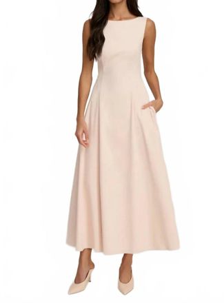 Favorite Daughter The Catherine Maxi Dress In Pale Pink