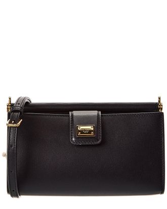 Dolce & Gabbana Sicily Leather Crossbody