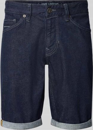 PME Legend Regular Fit Jeansshorts im 5-Pocket-Design in Dunkelblau, Gr&ouml;&szlig;e 30