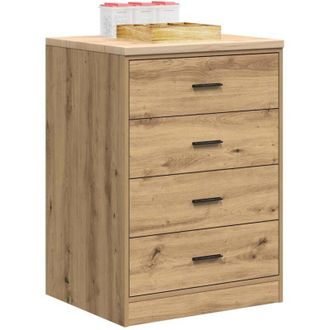 vidaXL Vidaxl - Armadietto per Garage in Rovere Artigianale 60x51x85 cm