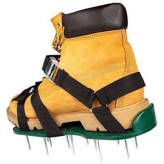 OEM Aireador De C&eacute;sped - 2 Zapatas De Nivelaci&oacute;n Con Suelas De 57 Mm Y P&uacute;as - Zapatos Ajustables Para Aireadores De C&eacute;sped Y Escarificadores Manuales -cre