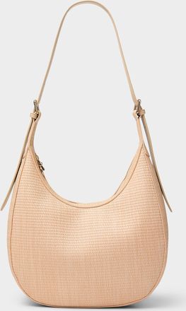 Ela Womens Braided-texture hobo bag