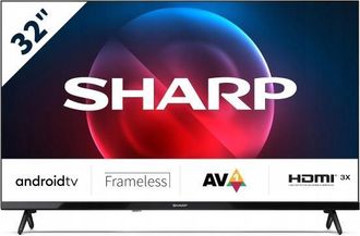 OEM Televisor Led Sharp 32fh7ea De 32 Pulgadas Con Resoluci&oacute;n Hd Ready, Android Tv, Chromecast Y Bluetooth
