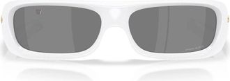 Oakley Oo 9520 Permian - unisex - Zonnebrillen - Wit - 59 MM - Accessoires