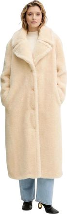 Guess Dames, Mantels, Beige, Maat: L Poliester