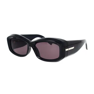 Givenchy GV40044U01A Geometric Full Rim Sunglasses - Black