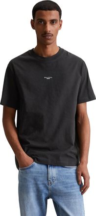 Marc O'Polo Denim T-Shirt MARC OPOLO DENIM, Herren, Gr. XXL, schwarz, Jersey, Obermaterial: 100% Baumwolle, Shirts T-Shirt, mit Labeling vorne mittig