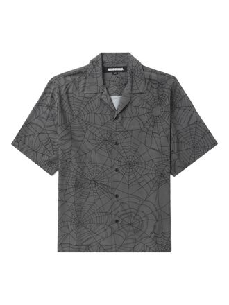 Neighborhood spiderweb shirt - Grey