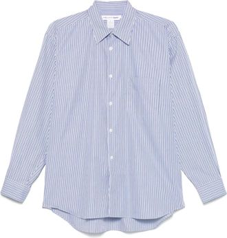 Comme Des Garçons Camicia a righe - Blu