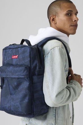 Levi's Zaino Levis L-Pack Edizione Standard - Uomo - One Size - Blu / Vintage Indigo