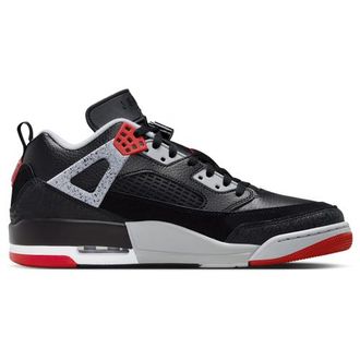 Nike Jordan Mens Spizike Low - Basketball Shoes Black/Red/Grey Size 10.0