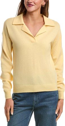 Naadam Naadam Wool & Cashmere-Blend Polo Sweater