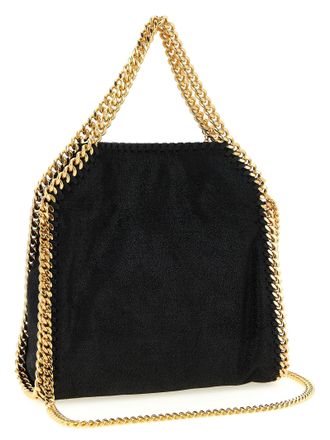 Stella McCartney Womens Falabella Shoulder Bag Black Polyester