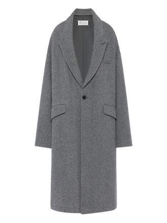 Maison Margiela Cappotto monopetto - Grigio