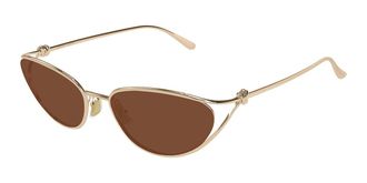 Bottega Veneta BV1330S 003 Womens Sunglasses Size 57