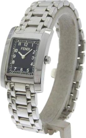 Fendi Pre-owned 7000L Polshorloge - Dames - Vintage Horloges - Zwart - ONE Size - Vintage