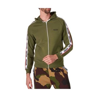 Moschino Heren, Sweatshirts & Hoodies, Groen, Maat: L Katoen