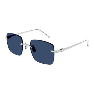 Cartier Pasha de Cartier Blue Square Mens Titanium Sunglasses CT0403S 001 52