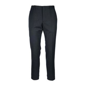 Prada Suit Trousers, male, Gray, Size: S Suit Trousers