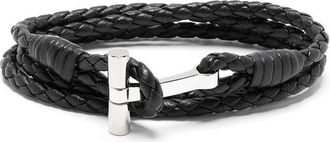 Tom Ford Braided Leather Bracelet