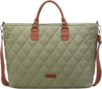 Generic Fashionable Womens Shoulder Bag Large Capacity Padded Tote with Embroidery Lightweight Design for Daily Life and Leisure