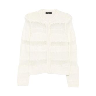 Fabiana Filippi C&aacute;rdigan de Punto Abierto - Knitwear - Mujer - Blanco - XS
