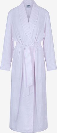Celestine Langer gestreifter Morgenmantel aus Baumwolle Josie
