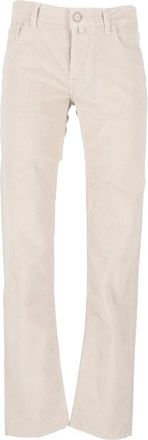 Jacob Cohen Nick Slim 5-Pocket Broek - Heren - Slim Fit Broeken - Grijs - W37 - Katoen - Broeken