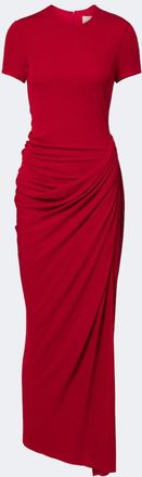 Erdem Draped jersey maxi dress