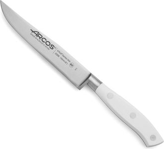 Arcos Cuchillo de cocina acero inoxidable forjado nitrum 150 mm mango blanco