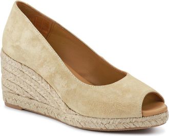 Jones Bootmaker Womens Biaggia Tall Leather Espadrilles - Beige - Size UK 8