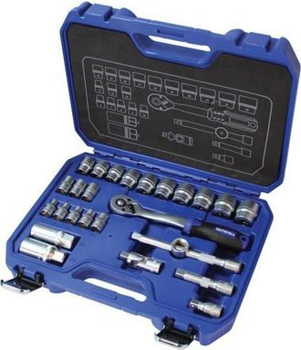 Faithfull The Brand Faithfull - 381026N1 3/8in Drive Socket Set, 26 Piece FAISOC3826MN