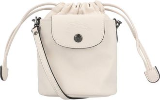 Longchamp Le Pliage Xtra XS Leather Bucket Bag