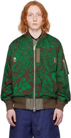 Namacheko Bomber Jackets, male, Green, Size: L Urban Bomber