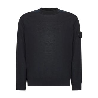 Stone Island Sweatshirts, male, Blue, Size: XL Maglia RWS