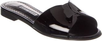 Manolo Blahnik Houramu Patent Sandal