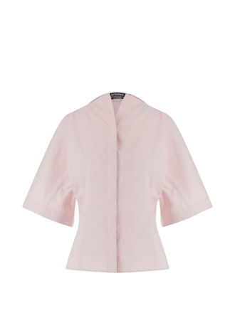 Jacquemus Structured Tailored Top with Deep V-Neckline