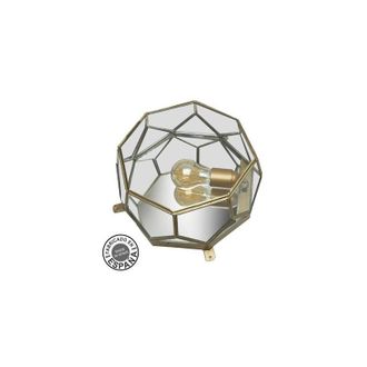 Fabrilamp Plafon Lente 1xe27 Cuero 13x25x25 Cm