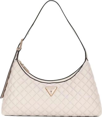 Guess Lake Hand- en Schoudertas - Dames - Schoudertassen - Wit - ONE Size - Leer - Tassen
