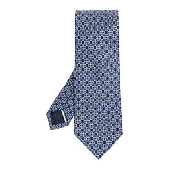 Ferragamo Ties, male, Blue, Size: ONE SIZE Brando Silk Tie