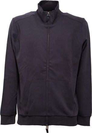 Alpha Studio Nachtblauwe Rits Sweater - Heren - Vesten met rits - Blauw - XL - Hoodies & sweatvesten