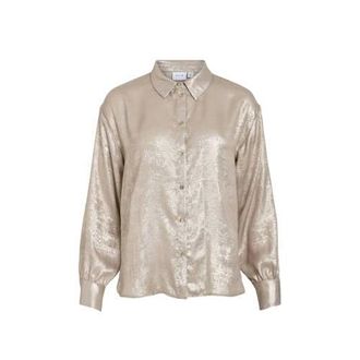 Vila blouse champagne