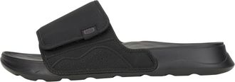 HeyDude Hey Dude Mens Shore Slide Classic Loafer, Black, 8 UK