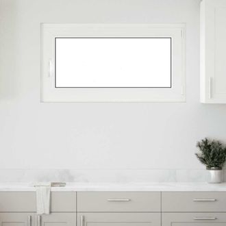 Berkfield Home Basement Window RISOR 110x70 cm Tilt&Turn DIN Right White