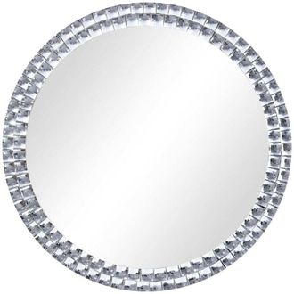 vidaXL Espejo De Pared De Vidrio Templado 60 Cm Vidaxl