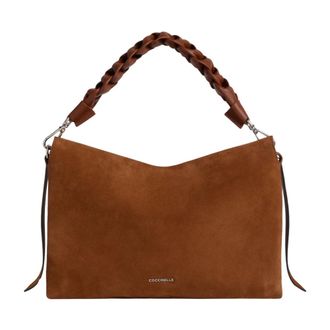 Coccinelle Boheme Hobo Tas - Dames - Handtassen - Bruin - ONE Size - Leer - Tassen
