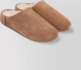 UGG suede slip-on slippers