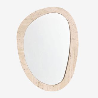 Sklum Espejo De Pared Irregular En Piedra Natural Urkiz Sklum