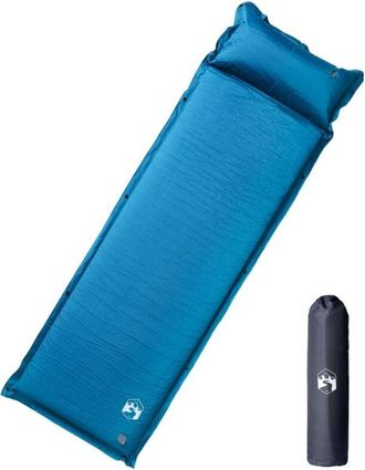 OEM Colch&oacute;n Autoinflable Para Camping Con Almohada, 1 Persona, Turquesa
